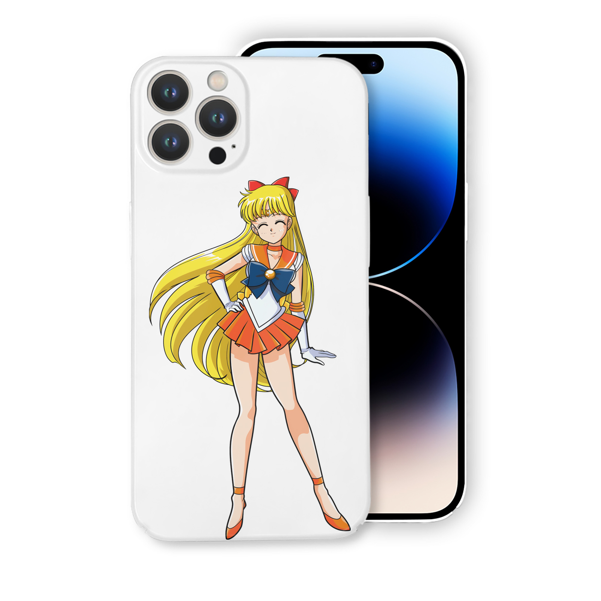 （画像用） 美少女戦士セーラームーン 愛野 美奈子 あいの みなこ Sailor Moon Aino Minako 【iPhone 14シリーズ対応】ハードケース